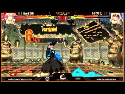 GatorLAN Winter 2015 GGXrd Grand Finals - Ron K [Elphelt] vs A-$TAT [Zato-1]