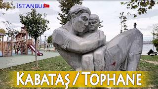 Adım adım KABATAŞ'tan TOPHANE'ye yürüyüş / İstanbul 🇹🇷 / 4K Walking Tour