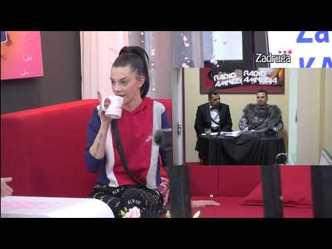 Zadruga 3 - Miljana prekinula emisiju i napravila haos zbog Karića - 05.02.2020.