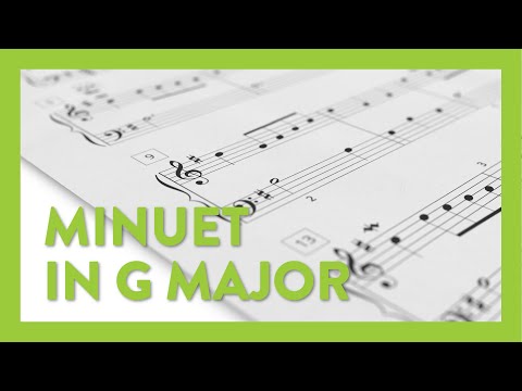 "Minuet in G Major" A Section | Piano Lesson