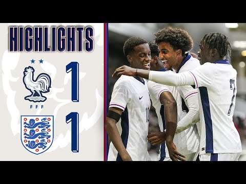 France U18 1-1 England U18 | Young Lions defeat France on Penalties | Highlights Lafarge Tournament