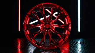 CONCAVER CVR2 hliníkové disky 10x20 (rozteč a ET na zakázku) Candy Red