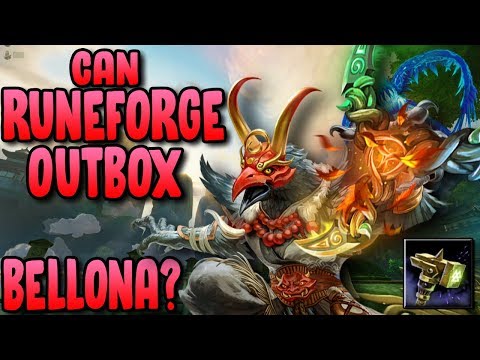 CAN RUNEFORGED CERNUNNOS OUTBOX A BELLONA IN SMITE?! - Masters Ranked Duel - SMITE