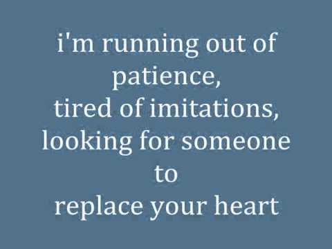 The Wanted - Replace Your Heart (LYRICS)