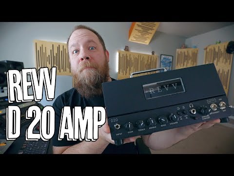 REVV Dynamis D20 20-Watt Guitar Amp Head 2019 - 2024 - Black image 3
