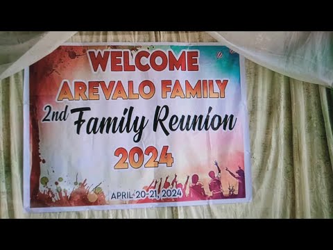 AREVALO 2ND GRAND REUNION2024|TAGUBONG PASSI CITY|FOR KEEPS❤️
