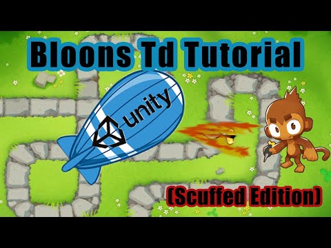 How to make Bloons Tower Defense in unity pt.1 (scuffed tutorial)