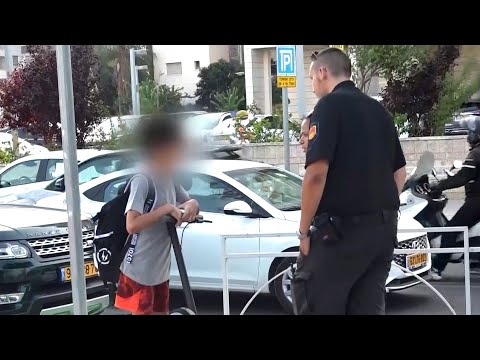 מבצע אכיפה נגד רוכבי כלים ממונעים: "ההורים מפחדים? יש מה לעשות"