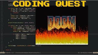 Doom Fire Animation with PPM and mpv