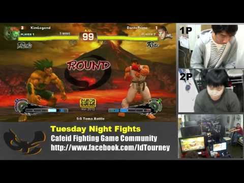 ssf4 ae 2012 Cafe Id 5 VS 5 Team Match Vol.1 (12.10.16)