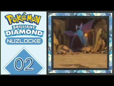 Bats and Buds | Pokemon Brilliant Diamond Nuzlocke Ep 2