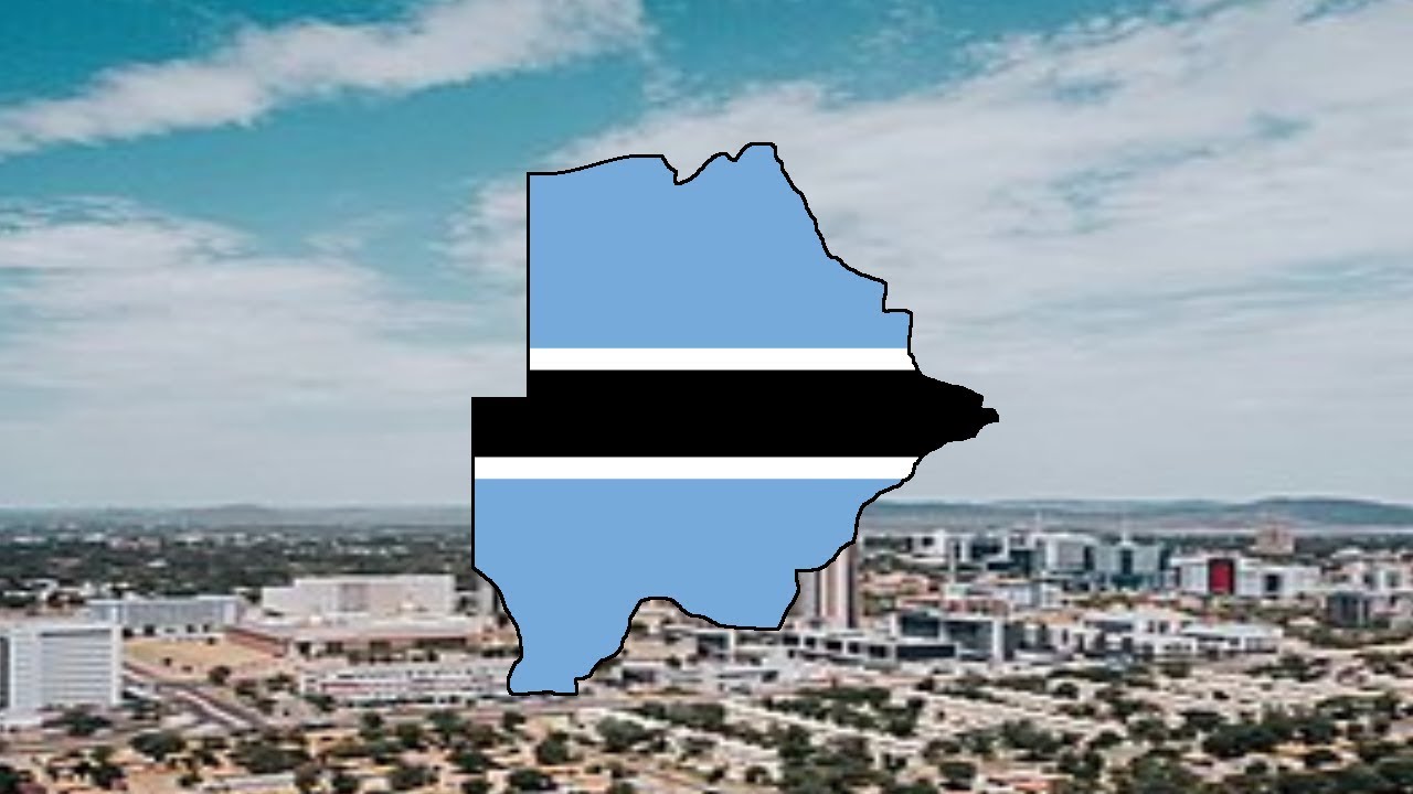 Flag Maps - Botswana
