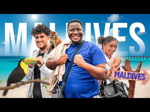 VLOG in the MALDIVES with DADI, SIDI and his GIRLFRIEND! 🏝️🤩