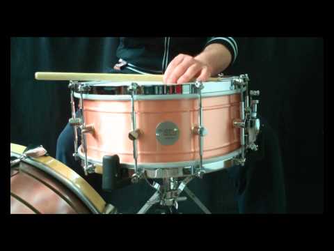 Steeldrum Snare : "Copper shell edition" - 14x6
