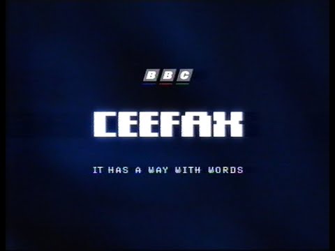 CEEFAX - It Has A Way With Words (BBC, April 1997)