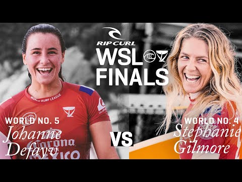 Stephanie Gilmore vs. Johanne Defay Rip Curl WSL Finals - Women's Match 1