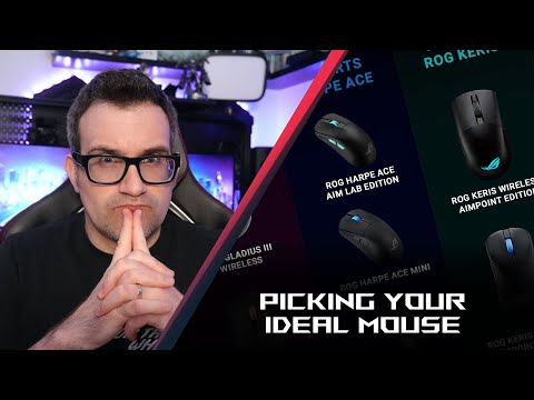 The entire ROG mouse lineup! Find the best gaming mouse for you