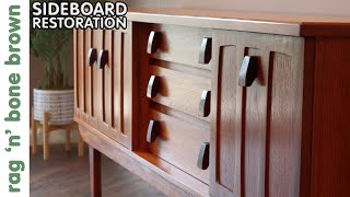 Restoring A Mid Century Modern Credenza / Sideboard