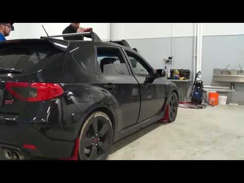 THULE AIR SCREEN INSTALL  SUBARU STi