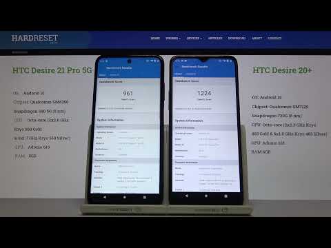 Geekbench 5 GPU OpenCL on HTC Desire 21 Pro 5G vs HTC Desire 20+ – Benchmark GPU Test