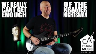 Video thumbnail for Kramer Nightswan Jet Black Metallic by C. A. House Music