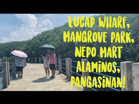 Lucap Wharf, Mangrove Park, Nepo Mart,  Alaminos Pangasinan! Day 1; episode 2 😍