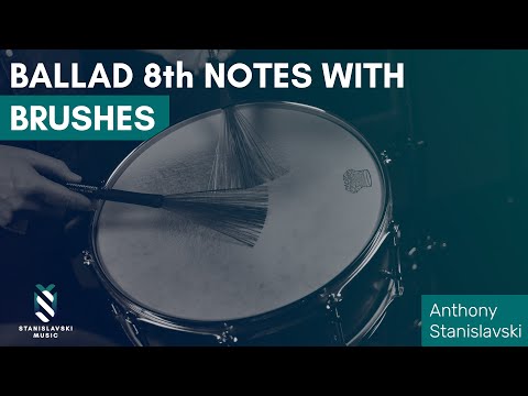 Ballad with Brushes Part 2 - Free Drum Lesson
