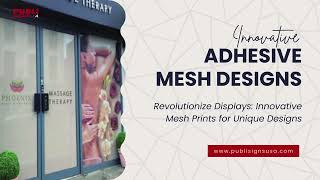 Visual Impact: Adhesive Vinyl, Mesh & More in Large Format Printing | PublsignsUSA