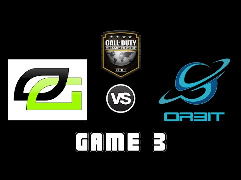 COD Champs 2015: OpTic Gaming vs Orbit - GAME 3 - Pool Play