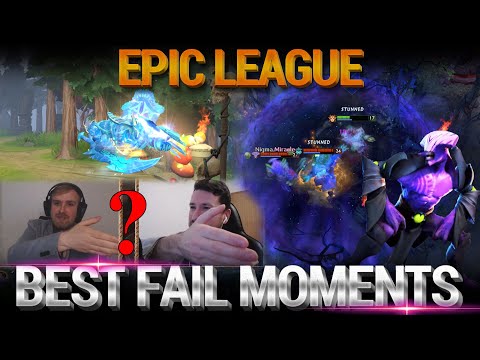 FUNNIEST Moments & MOST EPIC Fails of EPIC League [Groupstage] - Dota 2