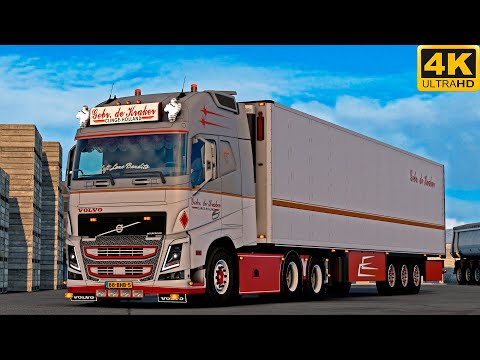 [G29] ETS2 (4K 60FPS) | VOLVO FH13 500 | EL EJIDO 🇪🇸 - PALERMO 🇮🇹 | NIGHT DRIVE