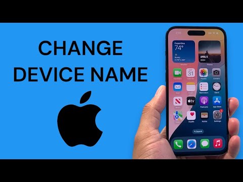How To Change Device Name on iPhone