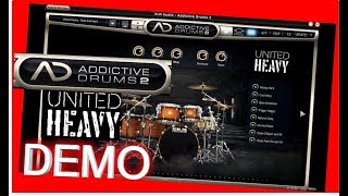 Video thumbnail for UNITED HEAVY Adpak DEMO - Addictive Drums 2 - XLN audio by PBOenVIDEO