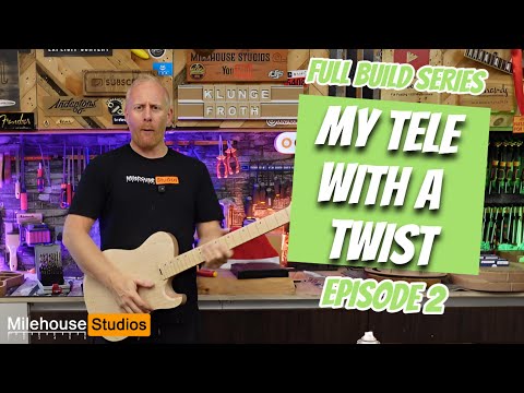 Making my personal Relic NF Style Tele.  Episode 2
