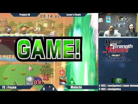 [PME3 Losers Final's] FS | Frozen (Mewtwo) |vs| RiBB | Malachi (Sheik) Project M 3.6