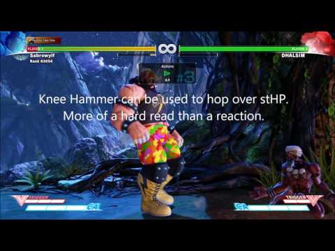 SFV Zangief: neutral tips vs Dhalsim