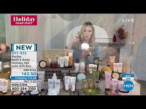 Perlier – 4-teiliges Urlaubsset mit Honig, Lavendel und Sandelholz