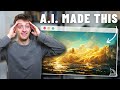 Using Midjourney AI To Build INSANE Websites 2022