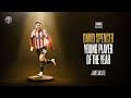 James McAtee 22/23 David 'Shred' Spencer Sheffield United Young Player of the Year.