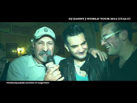 Dj Sanny J world tour 07-04-12 Militello val di Ct  video Guido D'Aquino - HD