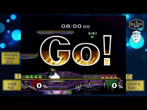 Smash @ IV Vapor 3: Revenge of the COXX 2 - Singles Winners Semi Finals: Luigi Kid vs COXX