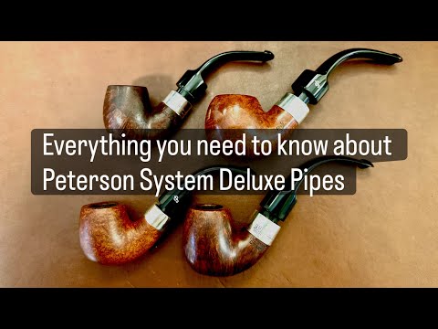 Peterson Deluxe System Pipes components, cleaning, and comparison. 