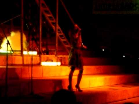 Maria Sestic performing at Eurovision Party Portugal in Setúbal (12 September 2009)