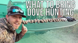 What To Bring Dove Hunting