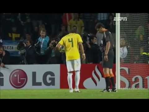 Brazil vs Paraguay 1/4 Final Copa America 2011 Penalties HQ