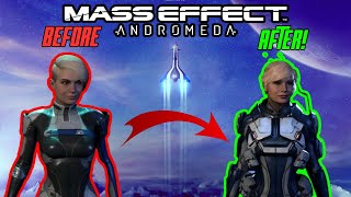 How To Make Characters look BEAUTIFUL in Mass Effect Andromeda! - (Mass Effect Mod Showcase)