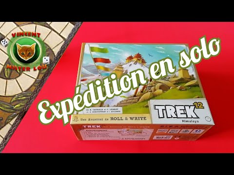 Une partie de Trek 12 (en solo)