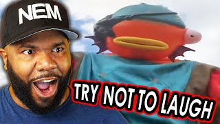 Extreme Try Not To Laugh Challenge Reaction! - NemRaps ylyl 385