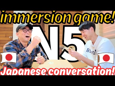 N5 Beginner Japanese immersion! The comprehensible game for listening practice! #167