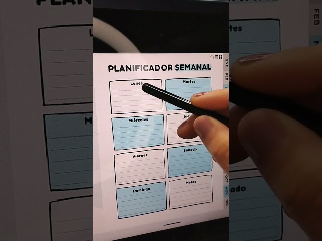 Vídeo relacionado con PACKLIST Planificador Semanal A4, para Escritorio - Regalo Original Mi Semana Más Organizada. Agendas, Planificadores y Calendarios Semanales de Diseño